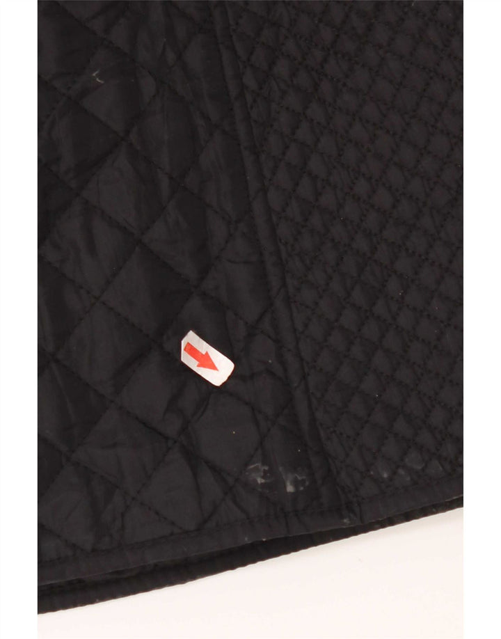 Palton matlasat Hobbs pentru femei UK 10 Nylon negru mic