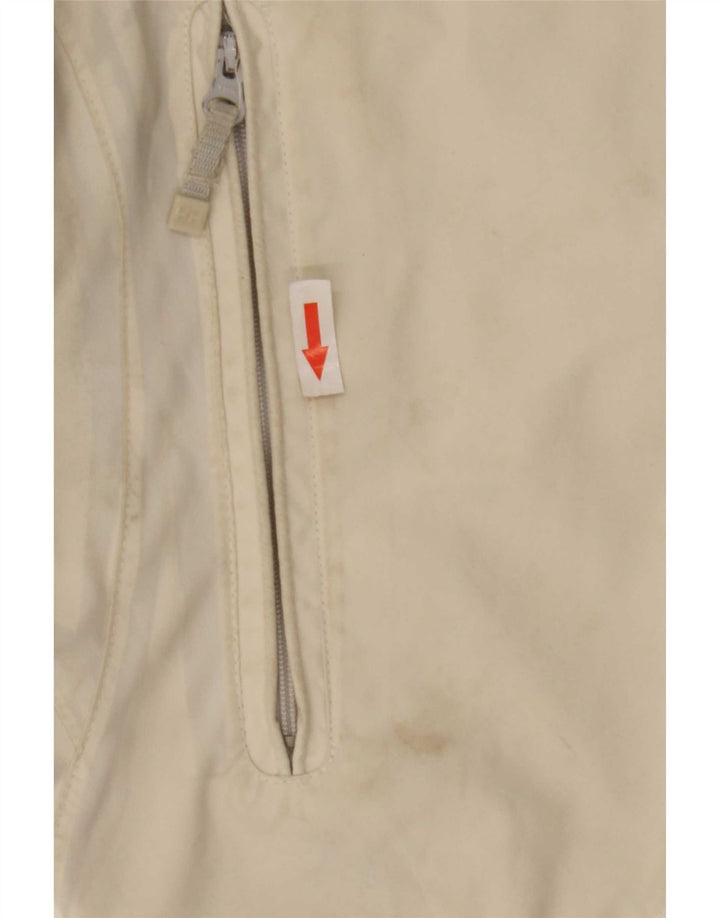 Jachetă de ploaie cu glugă pentru femei Helly Hansen UK 16 mare poliester alb