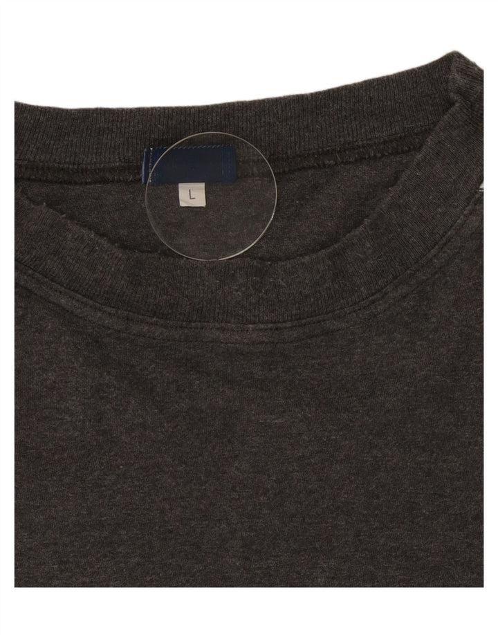 Tricou pentru bărbați Asics Top mare bumbac gri