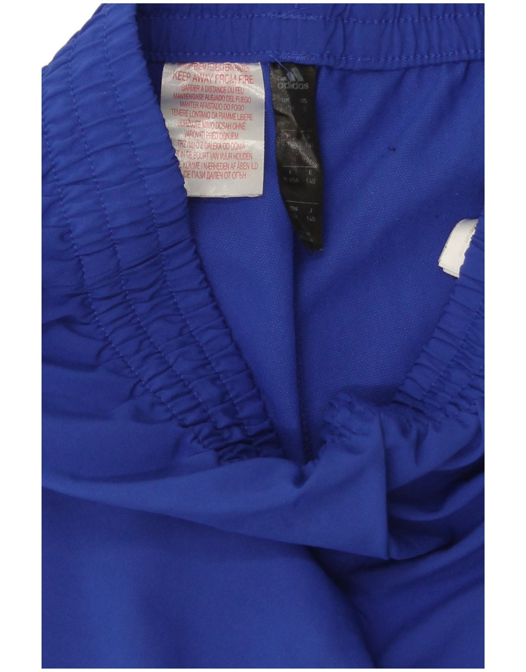 Pantaloni de trening Adidas baieti Joggeri 9-10 ani poliester albastru