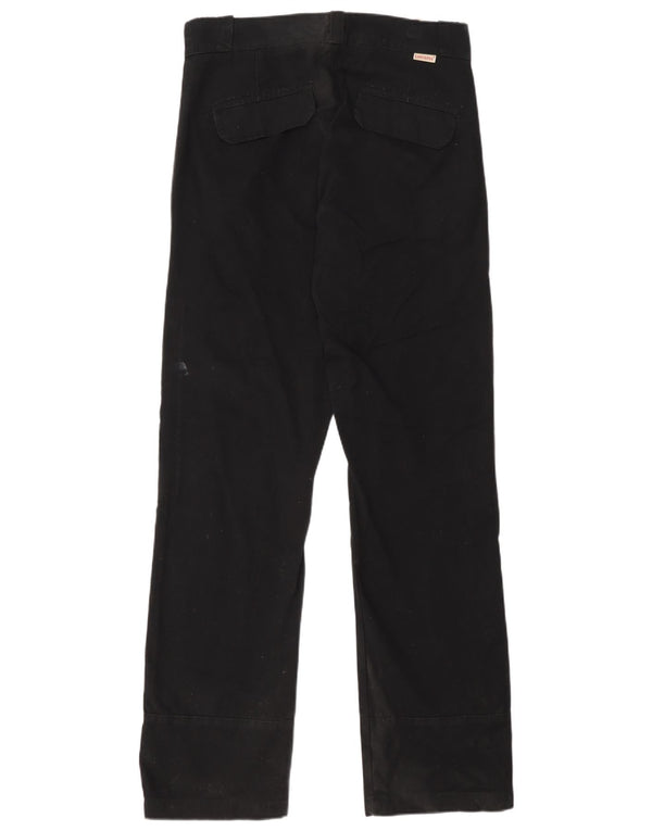 Lee Mens Leesures Regular Cargo Trousers W30 L32 Black Bumbac