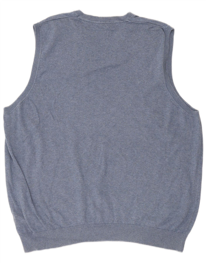 Vestă Marks & Spencer pentru bărbați, 2XL, bumbac, albastru