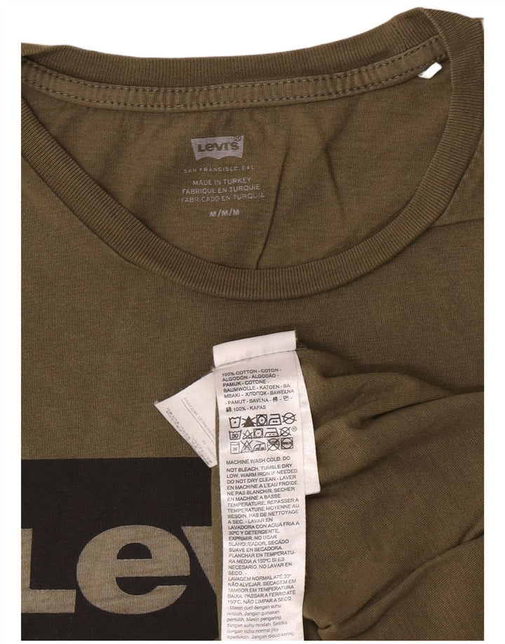 Tricou grafic pentru bărbați Levi's Top Medium Khaki Bumbac