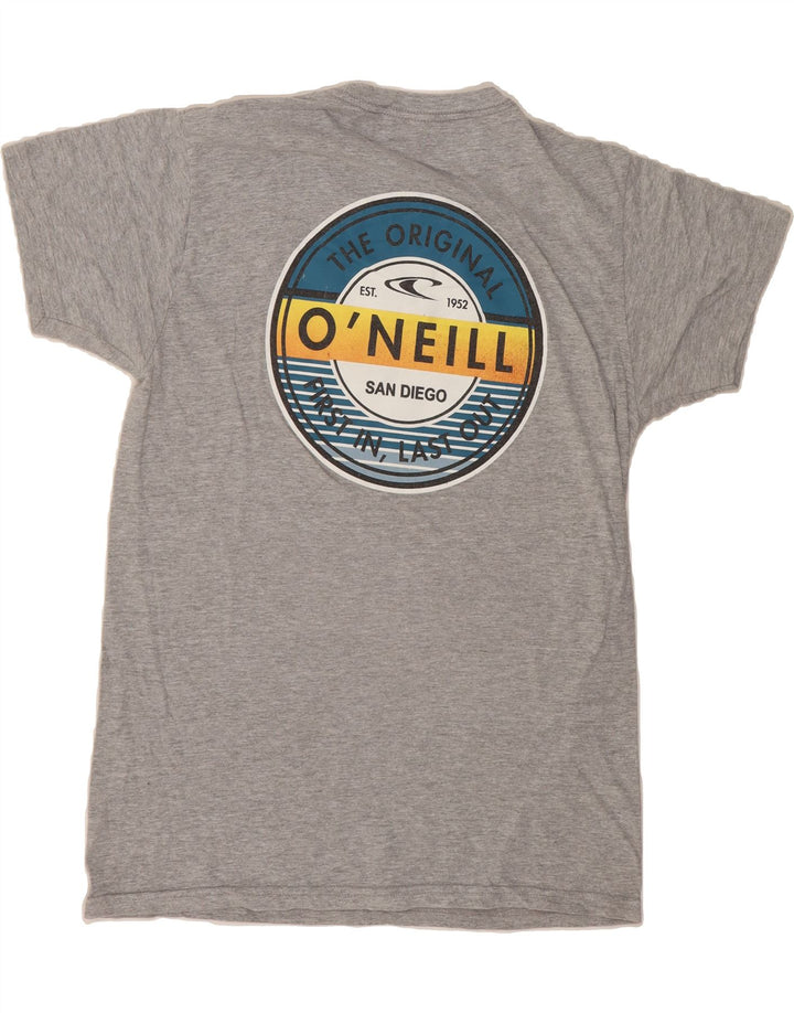 O'NEILL Mens Modern Fit Graphic T-Shirt Top Small Grey Cotton Vintage O'Neill and Second-Hand O'Neill from Messina Hembry 