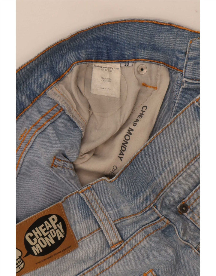 Pantaloni scurti de blugi pentru femei Monday Ieftin, Medium W30 Blue
