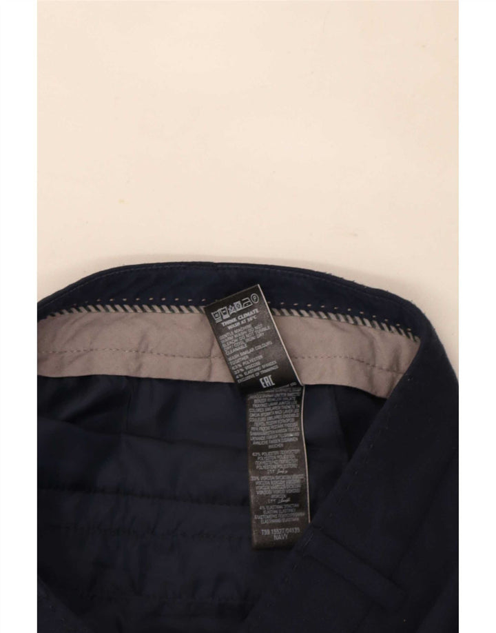 Pantaloni de costum pentru femei Marks & Spencer UK 12 Medium W30 L30 Bleumarin