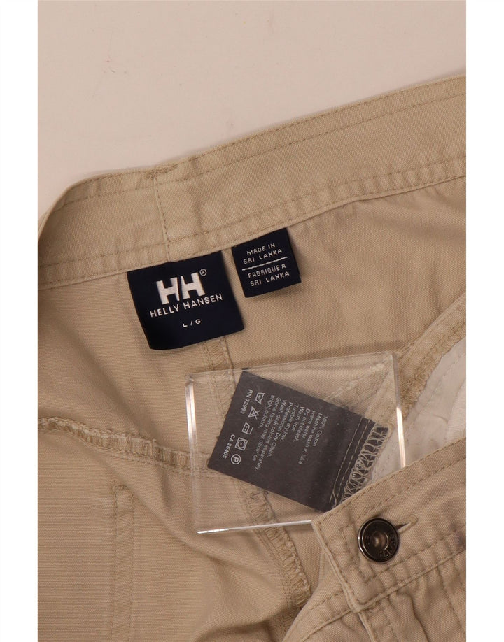 Bermude pentru bărbați Helly Hansen, mari W34, bumbac, bej