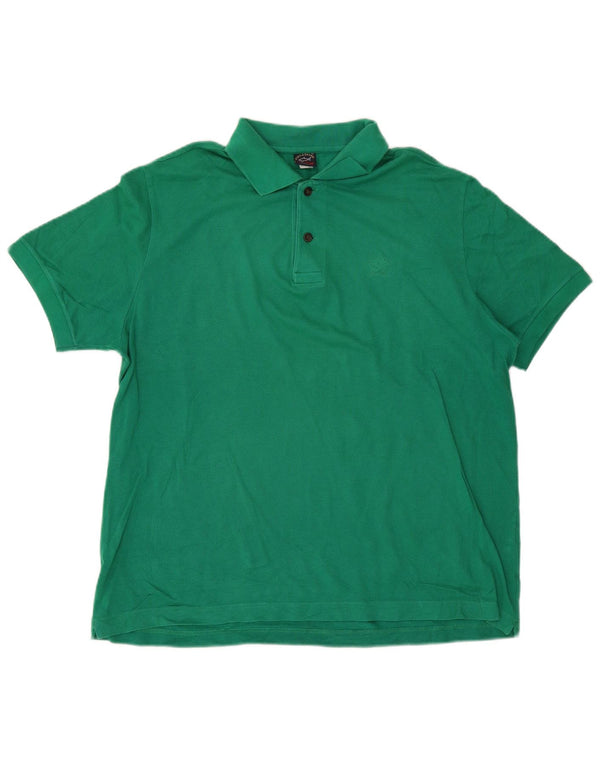 Paul & Shark pentru bărbați yachting polo XL bumbac verde