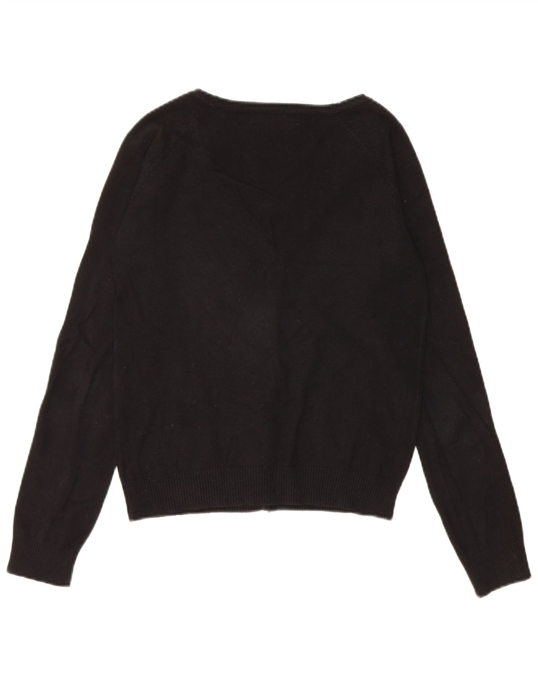 Pulover cardigan pentru femei Zara UK 12 Medium Negru