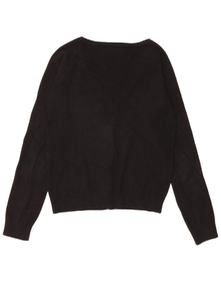 Pulover cardigan pentru femei Zara UK 12 Medium Negru