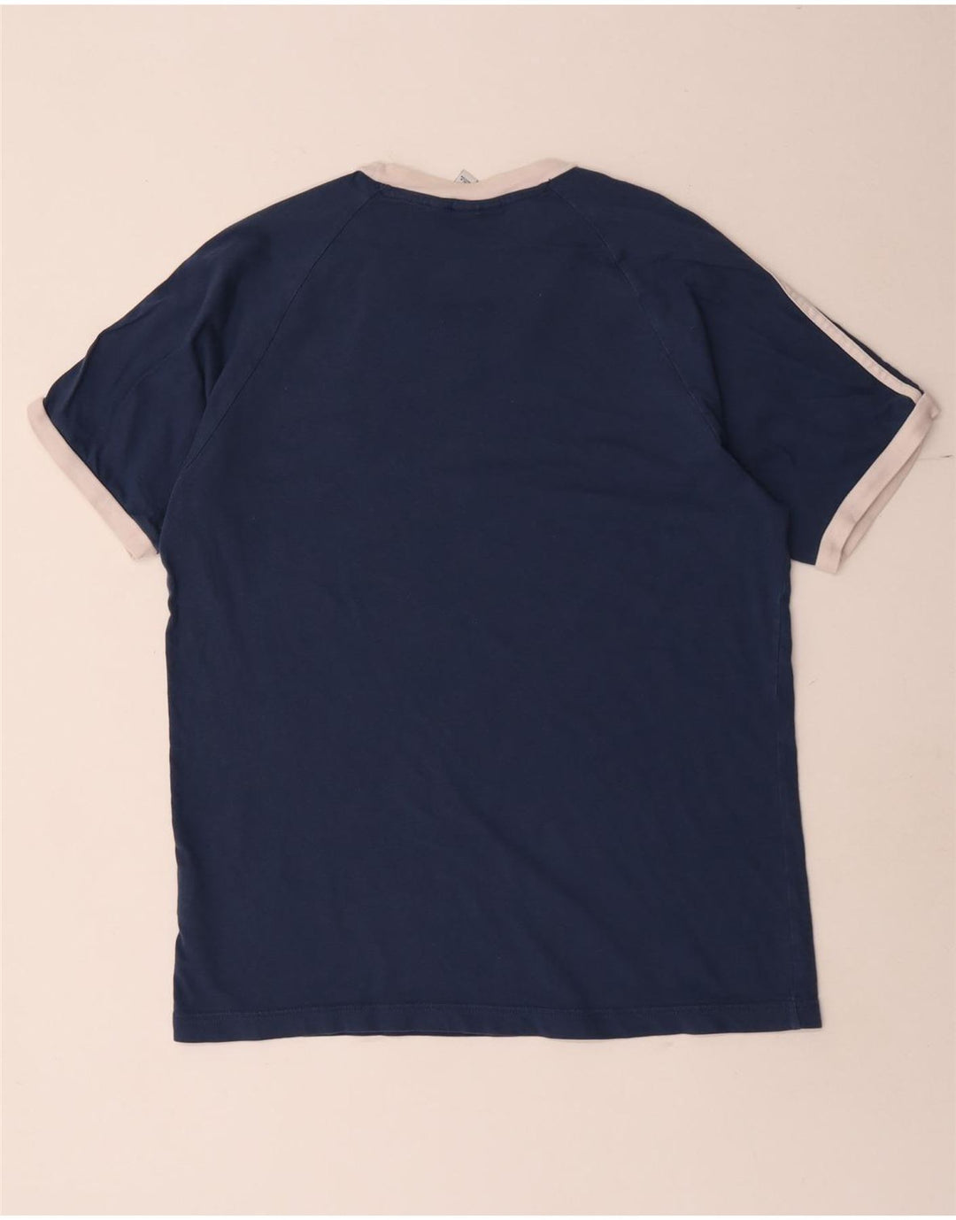 Tricou pentru bărbați Adidas Top Mediu Bleumarin Bumbac