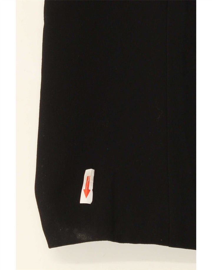 Jachetă pentru femei Zara cu mâneci 3/4 deschise, UK 14 Medium Negru