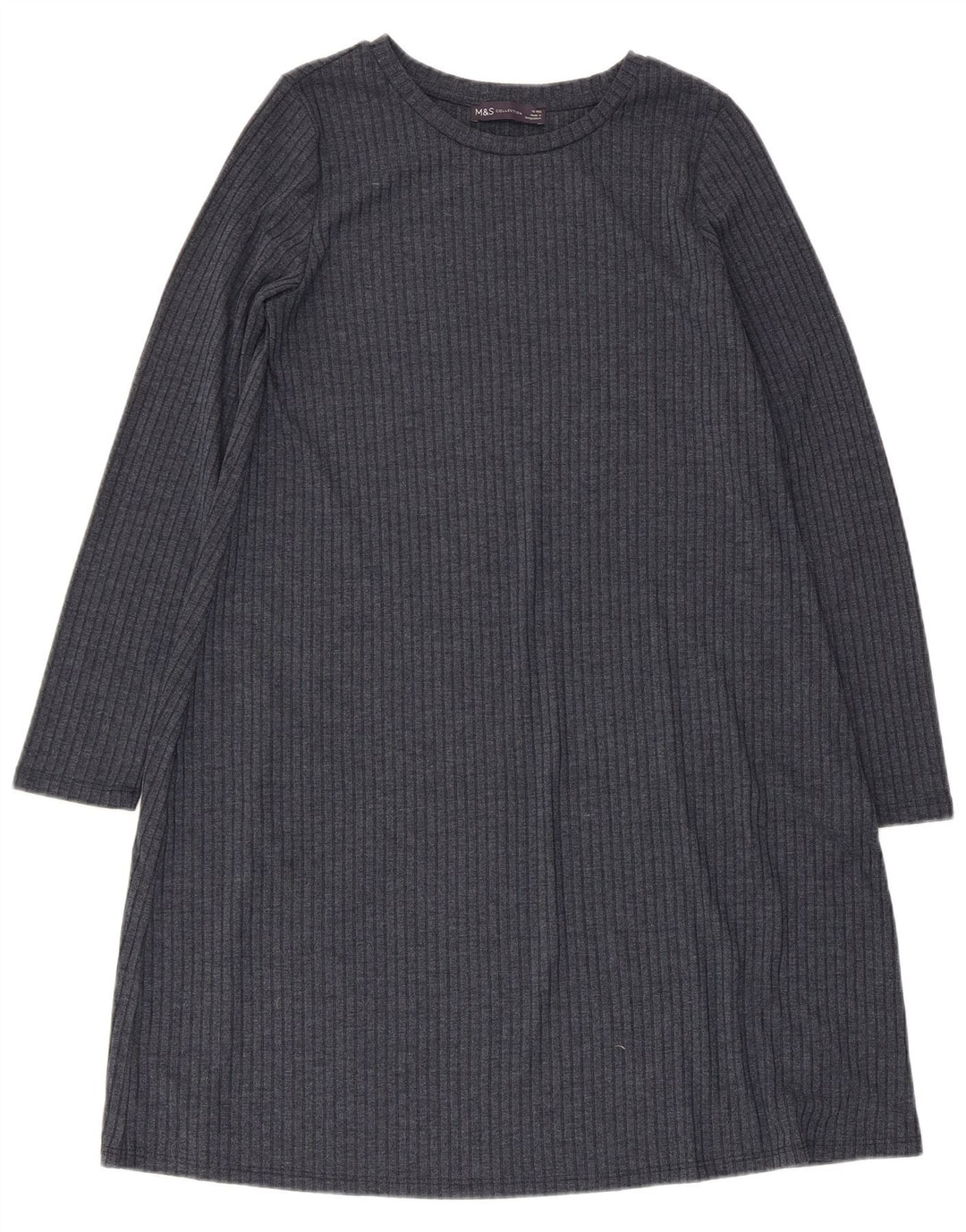 Rochie pulover pentru femei Marks & Spencer UK 10 Poliester bleumarin mic