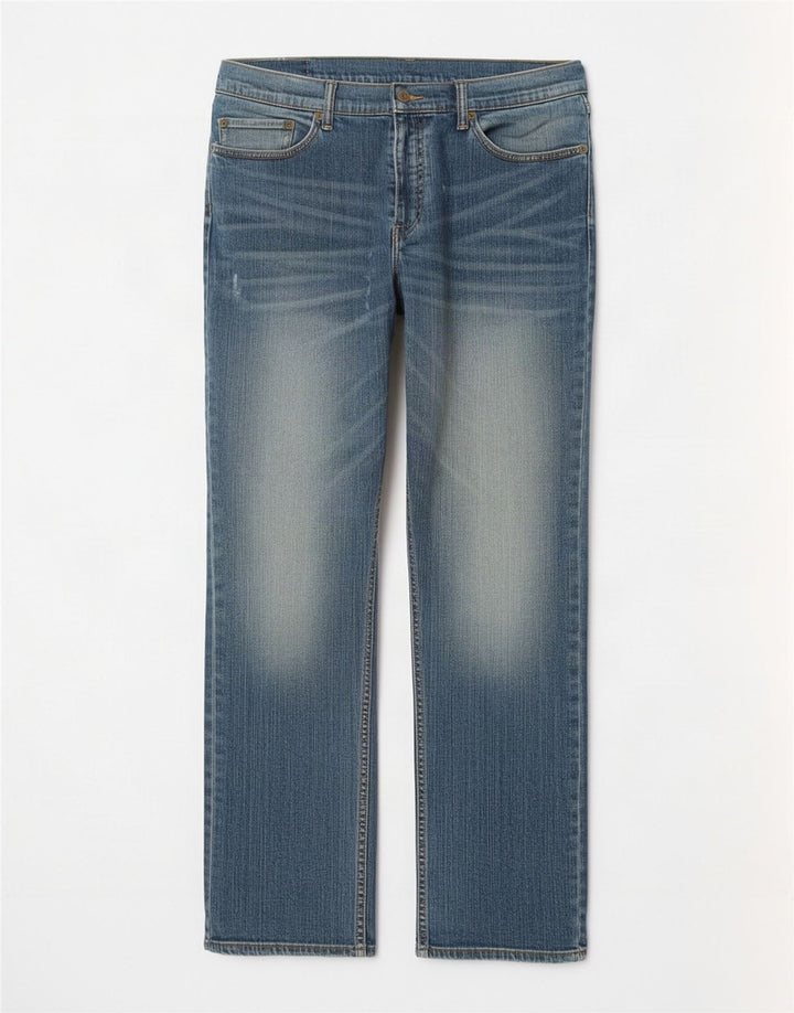 Blugi drepti pentru bărbați Levi's 514 W36 L32 Bumbac albastru