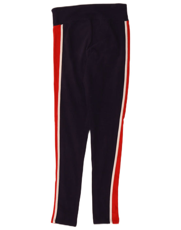Leggings pentru femei Fila UK 10 mici, albastru marin, color block