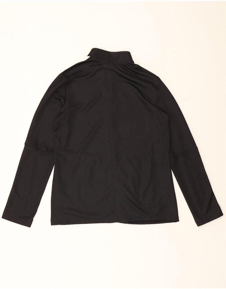 Jachetă de top pentru trening Adidas Aeroready pentru femei Marea Britanie 16/18 Poliester negru mare