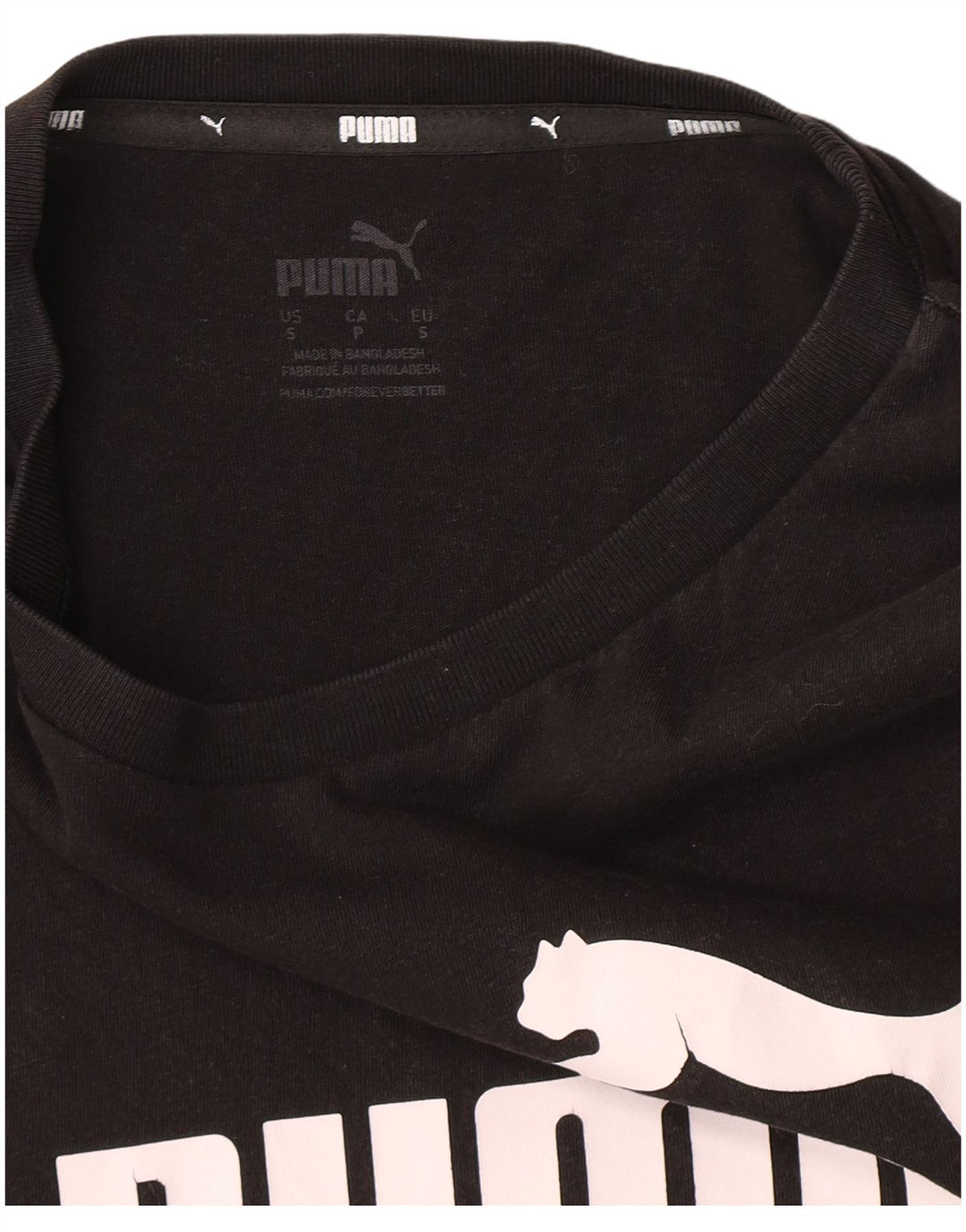 Tricou grafic Puma pentru bărbați Top Small Negru