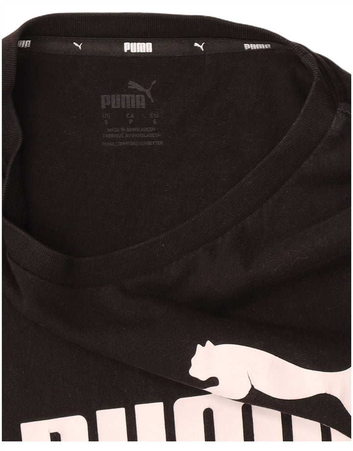 Tricou grafic Puma pentru bărbați Top Small Negru