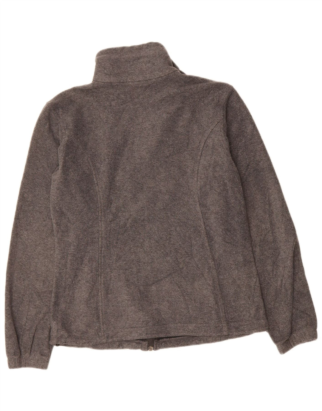 COLUMBIA Mens Fleece Jacket UK 36 XS Grey Polyester