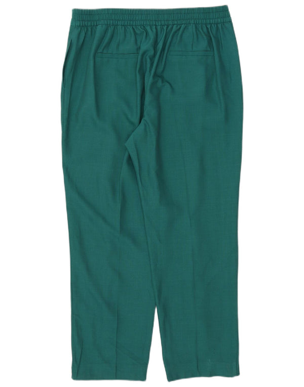 Pantaloni casual conici pentru femei Marks & Spencer UK 16 Large W34 L27 Albastru