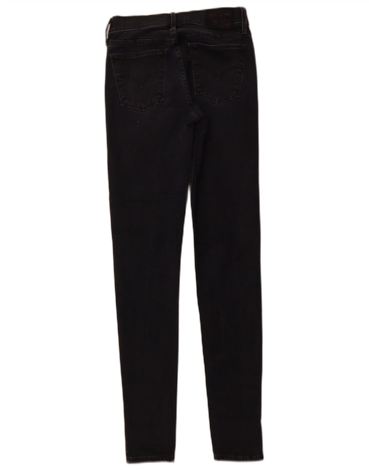 Blugi LEVI'S 710 Super Skinny W25 L30 bumbac negru