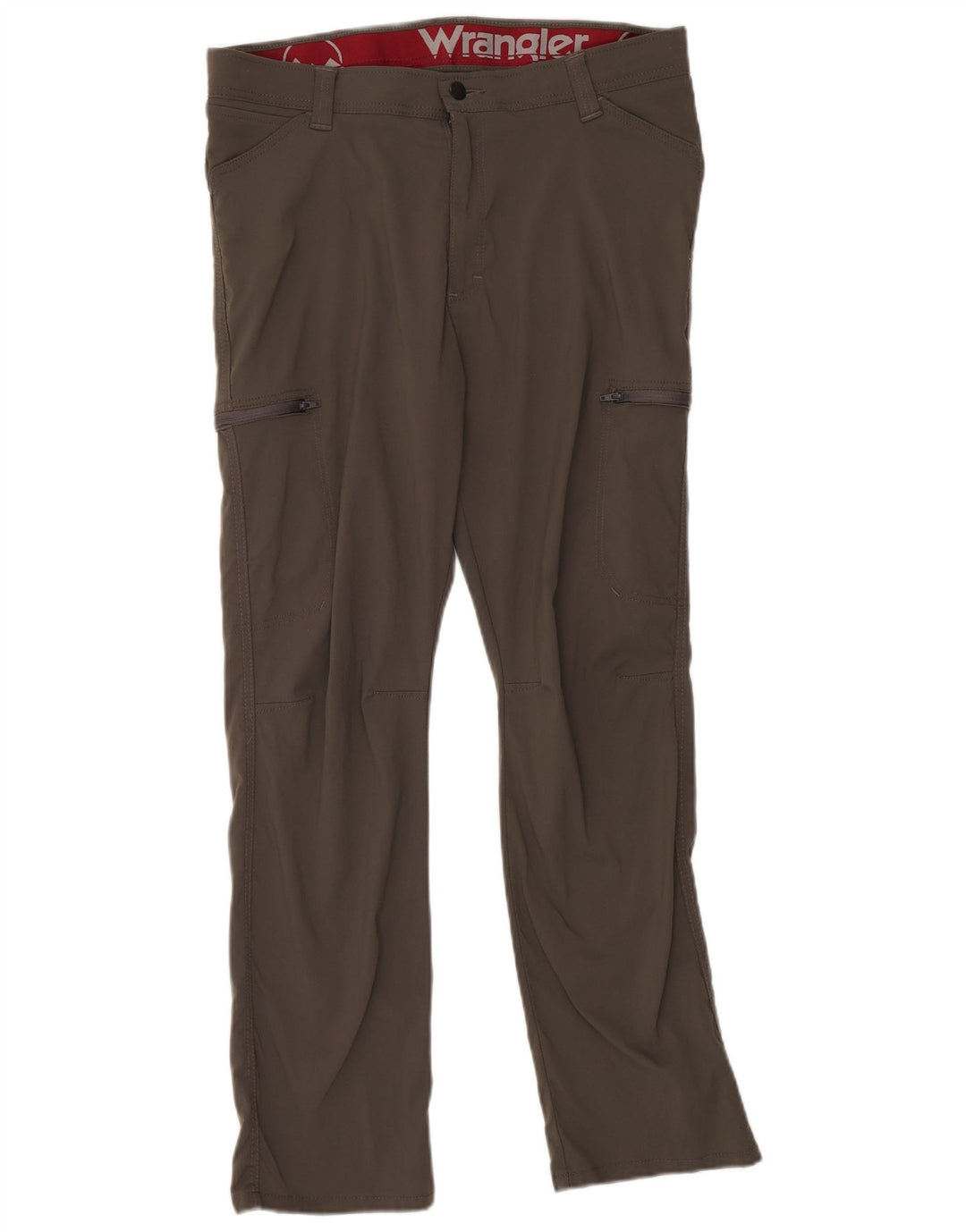 Pantaloni cargo subțiri Wrangler pentru bărbați W36 L30 nailon gri