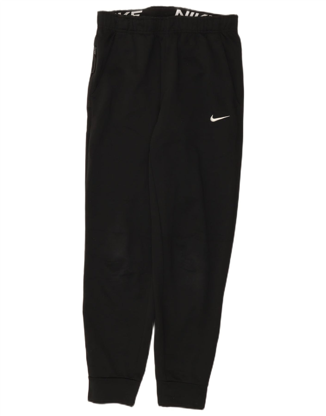 Pantaloni de trening Nike Therma-Fit pentru bărbați Pantaloni de jogging Mici Poliester negru