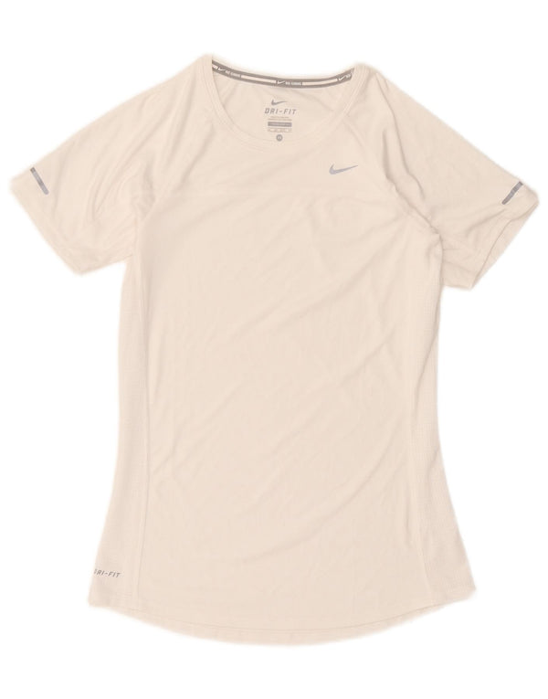Tricou Nike Dri Fit pentru femei Top UK 6 XS Alb