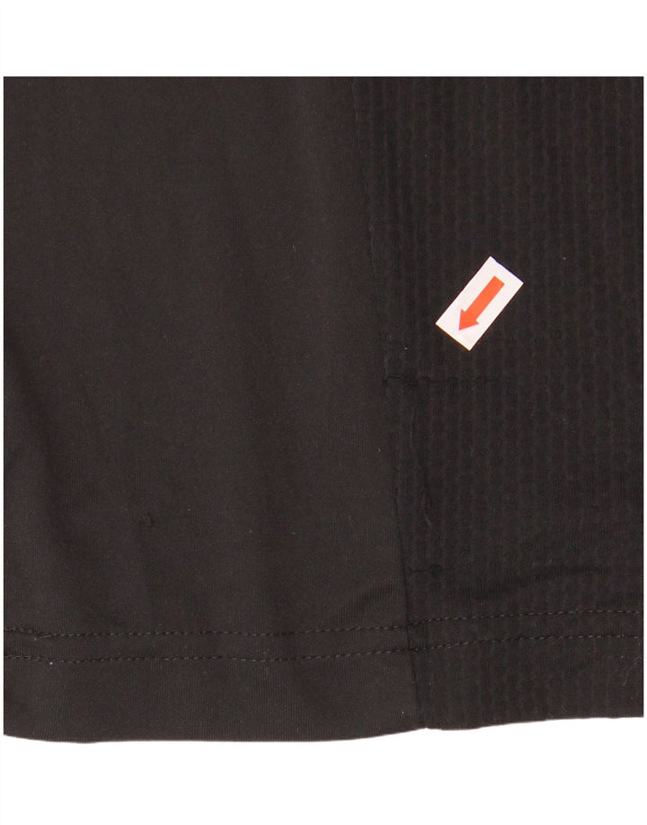 Tricou Adidas Climacool pentru băieți Top 15-16 ani, negru, poliester