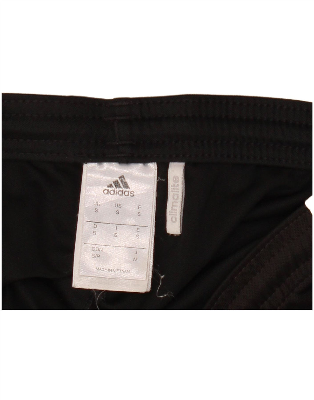 Pantaloni scurți Adidas Climalite Sport pentru bărbați, poliester negru mic