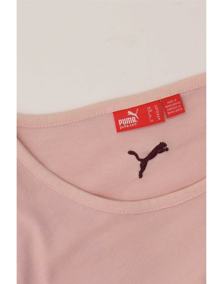 Pulover cu grafic pentru femei Puma UK 16, mare, roz