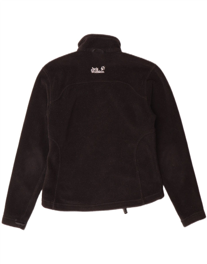 Jachetă fleece pentru femei JACK WOLFSKIN UK 10 Poliester negru mic