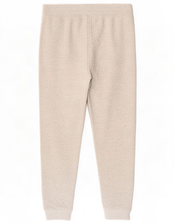 Jack Wills Pantaloni de trening cu grafic crop pentru femei Joggeri UK 14 Large Grey