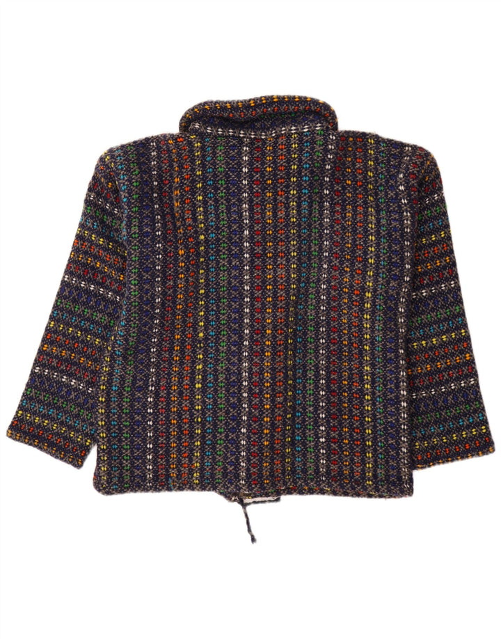 Pulover cardigan pentru femei VINTAGE UK 18 XL, multicolor, pete
