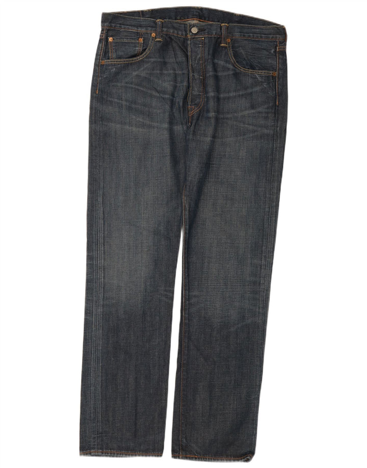 Blugi drepti pentru bărbați Levi's 501 W38 L34 Bumbac albastru