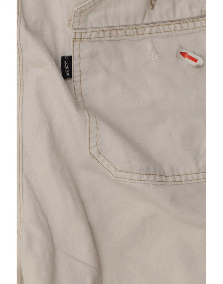 Bermude pentru bărbați Jeckerson W36 Large White