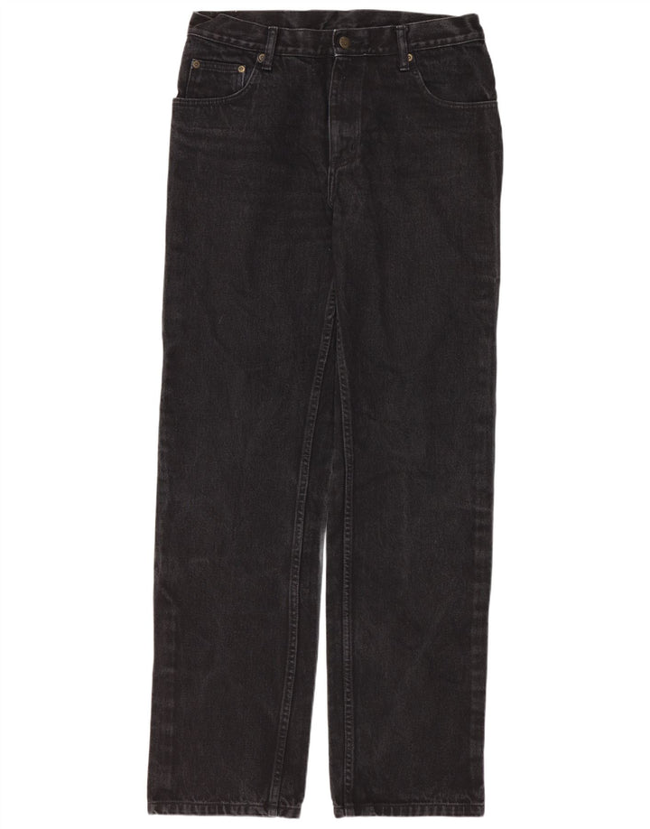 Blugi Wrangler pentru bărbați Hero Regular Straight W34 L34, bumbac negru