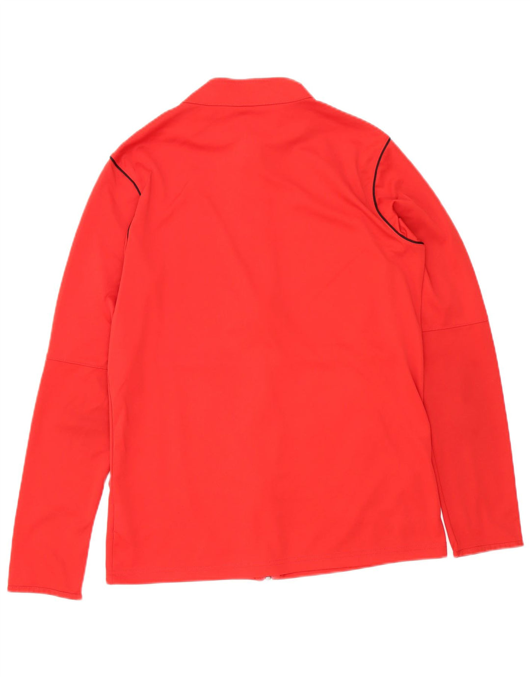 Jachetă de top pentru trening Nike Dri Fit pentru bărbați, poliester roșu mediu