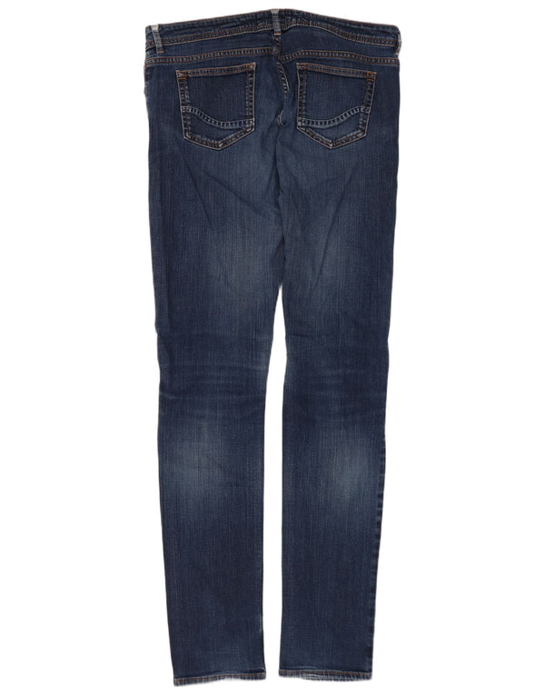 FAT FACE Blugi skinny pentru femei UK 14 Large W34 L32 Blue Bumbac
