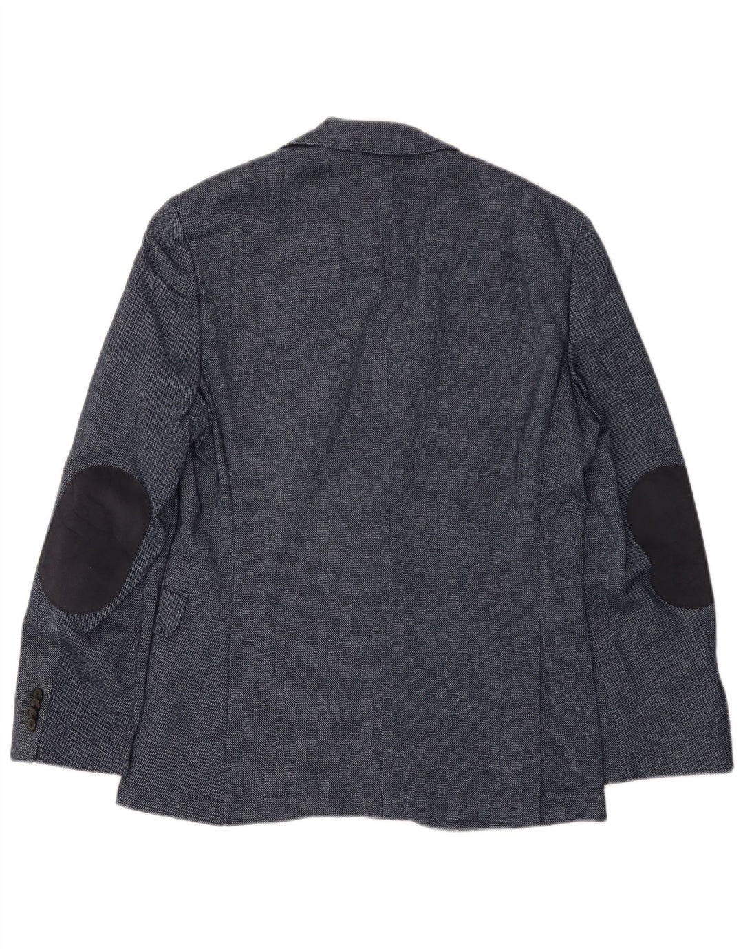 Blazer pentru bărbați HUGO BOSS cu 2 nasturi EU 46 Lână mică, albastru bleumarin