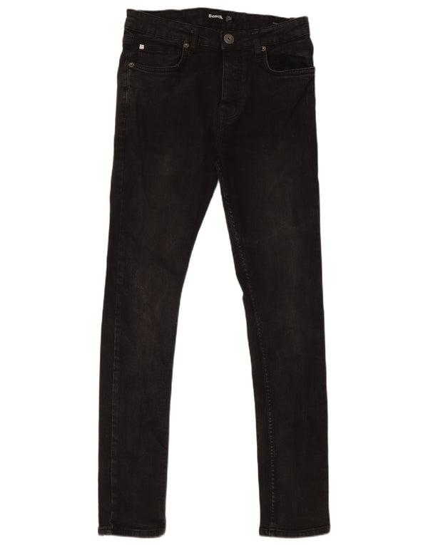 Bench Jeans skinny pentru bărbați W32 L32 bumbac negru