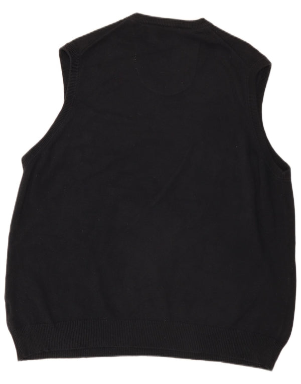 Marks & Spencer Mens Regular Fit Vest Tank Top XL Negru