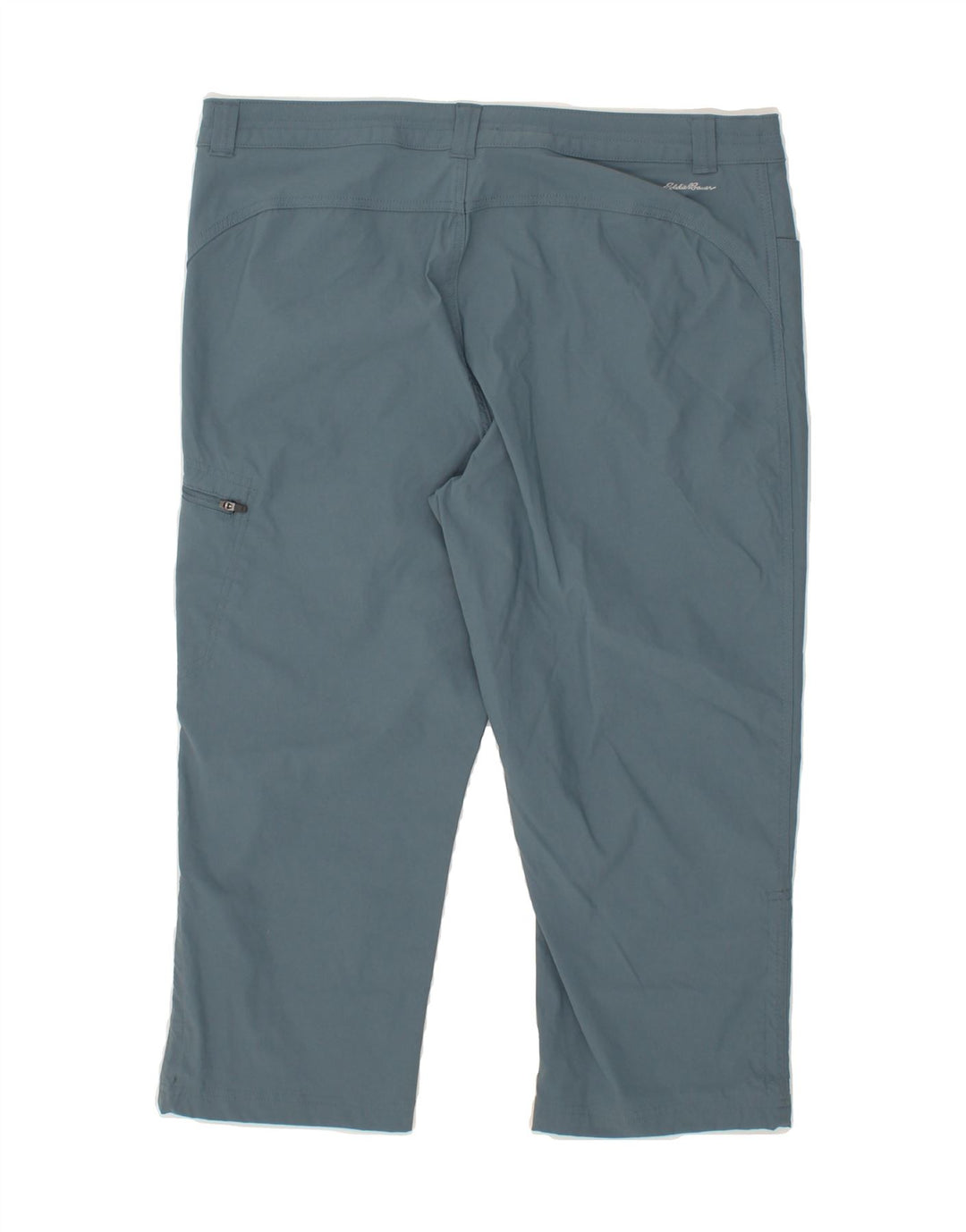 EDDIE BAUER Pantaloni cargo Capri pentru femei US 12 Large W36 L21 Blue Nylon