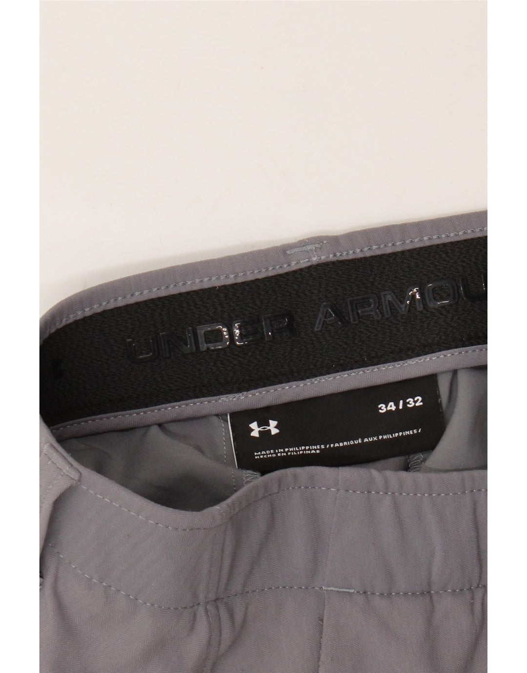 Pantaloni chino slim pentru bărbați Under Armour W34 L32 gri