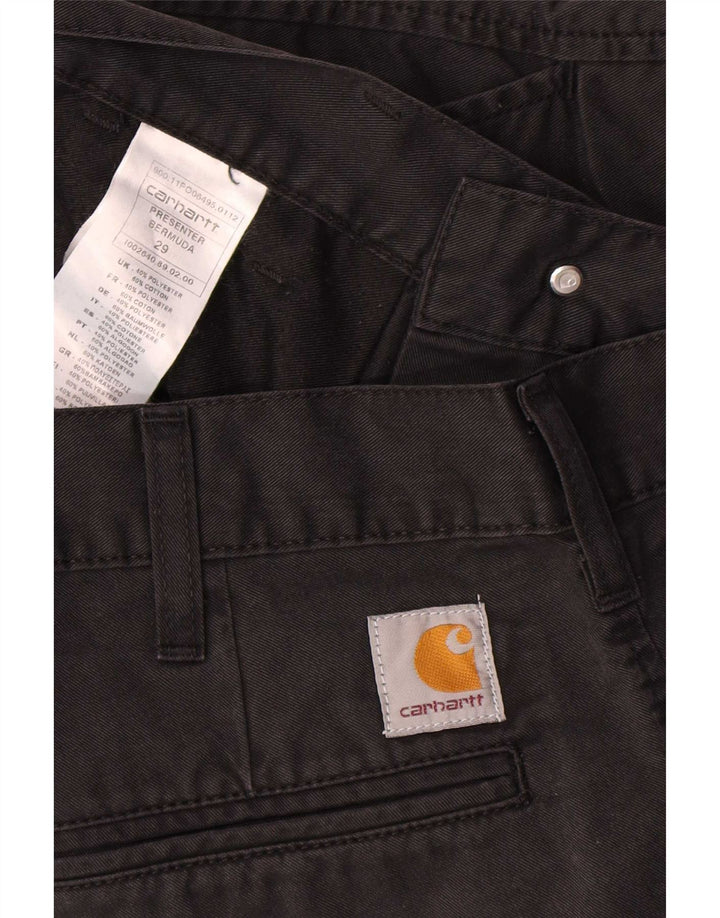 Bermude pentru bărbați Carhartt W29 Small Poliester negru