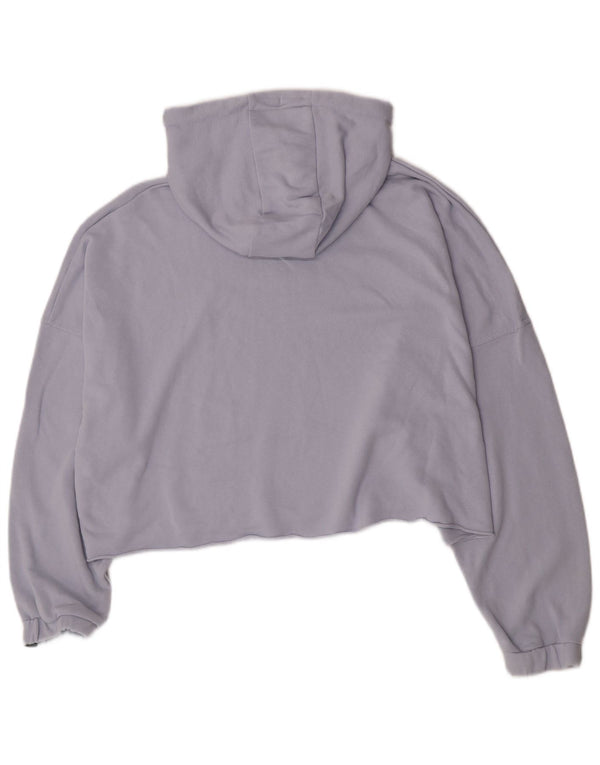 Pulover cu glugă supradimensionat pentru femei Ellesse, UK 12, bumbac violet mediu