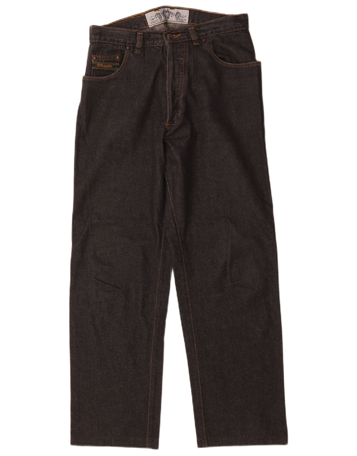 Blugi drepti pentru bărbați Wrangler W32 L29 bumbac negru
