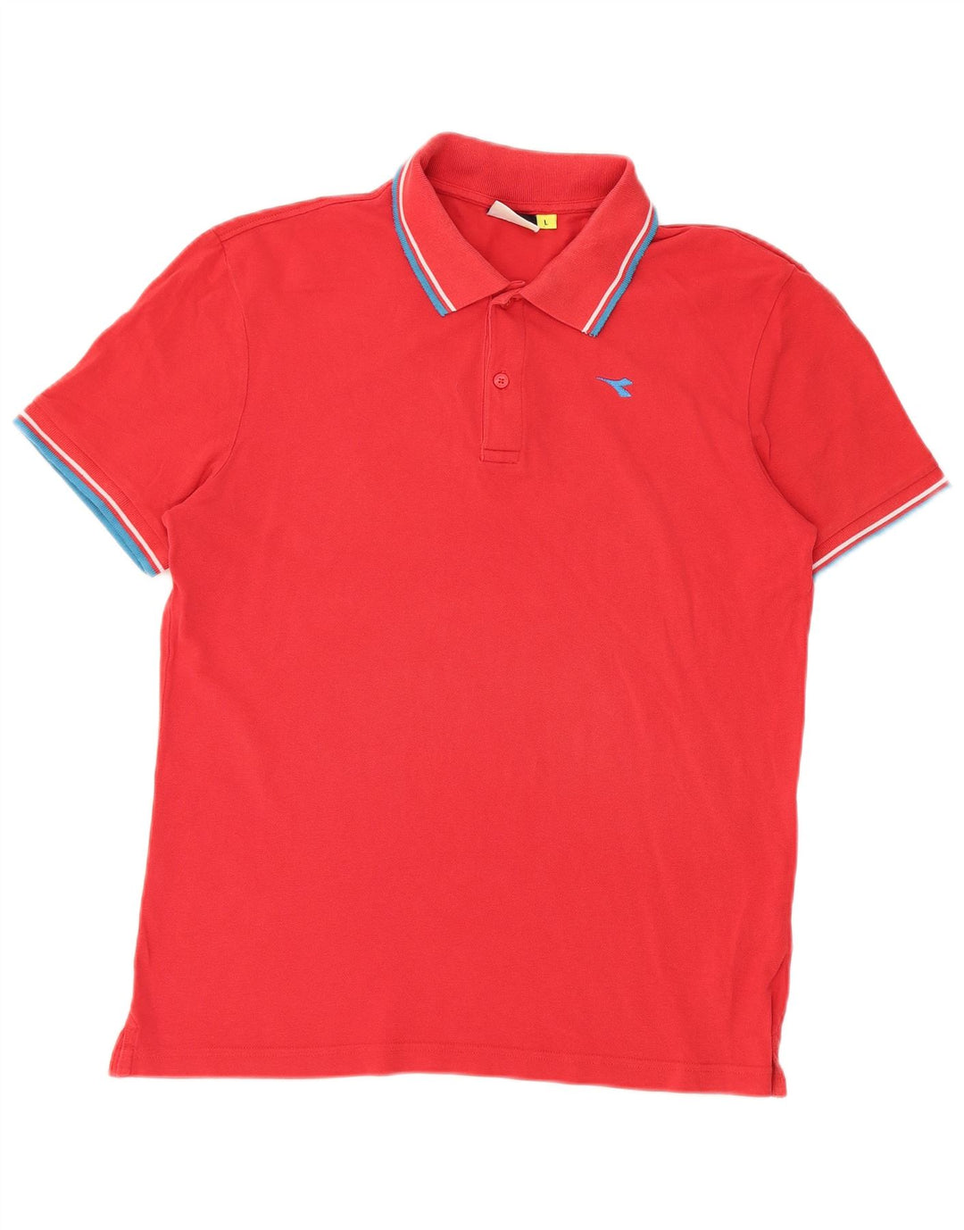 DIADORA Tricou Polo pentru Barbati Mare Rosie Bumbac