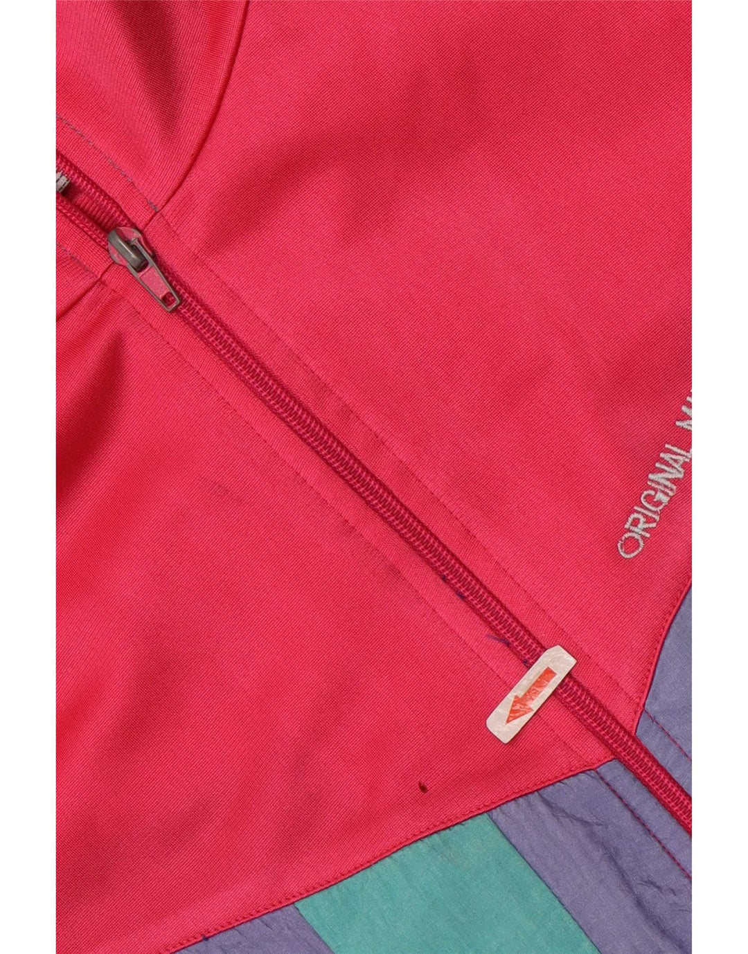Jachetă de trening pentru bărbați vintage, XL, multicoloră, din poliester