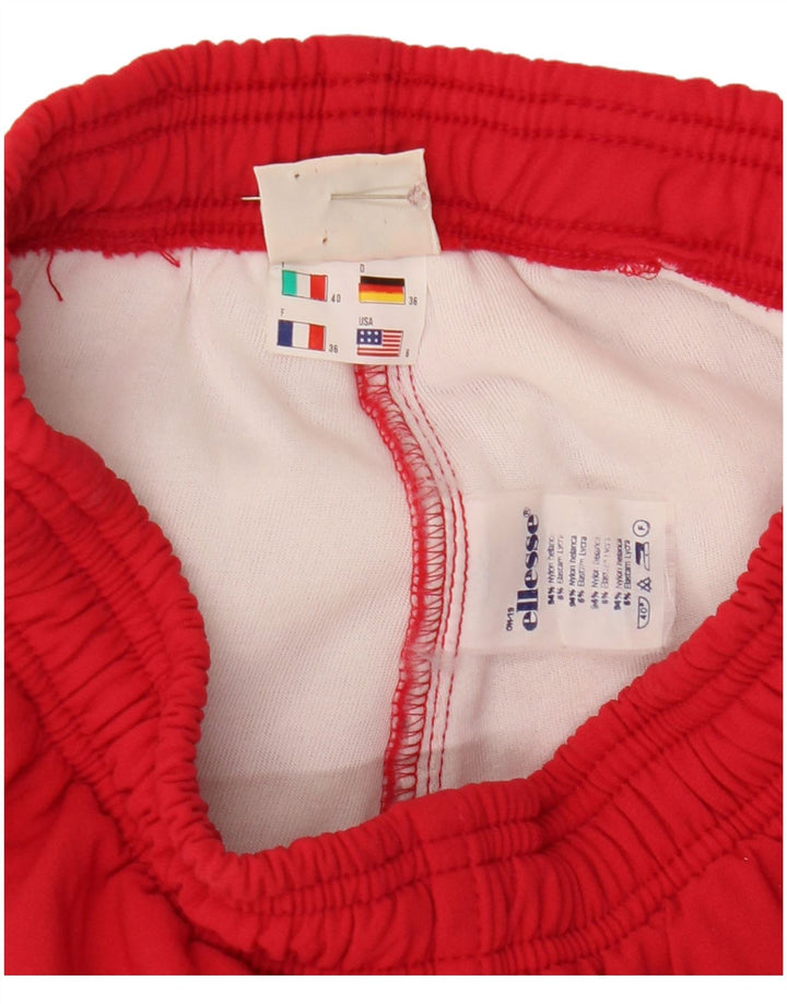 Pantaloni de vânt pentru femei Ellesse Stirrup US 6 Medium Red Nylon